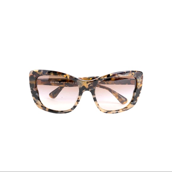 Miu Miu tortoiseshell sunglasses with dust bag and case - Picture 3 of 14